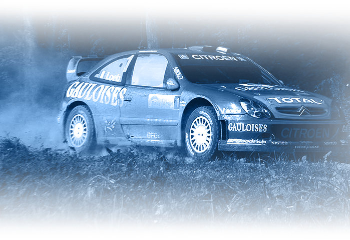 Rally car